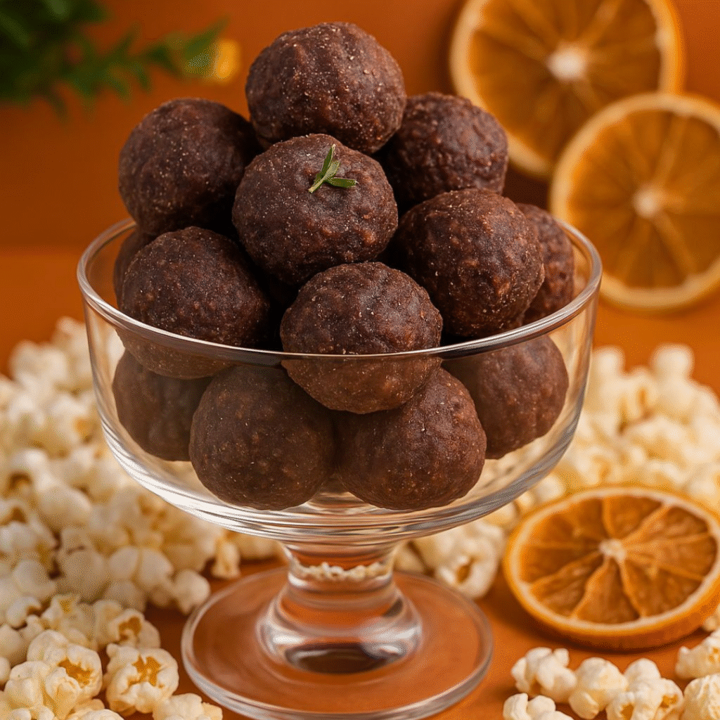 Dark Chocolate Popcorn